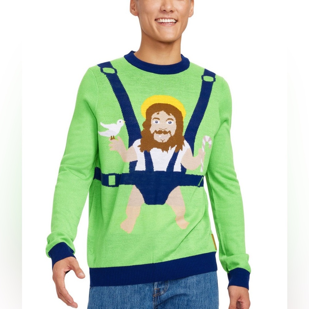 NWT Tipsy Elves Sweet Baby Jesus Sweater